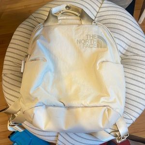The Noth Face Mini Backpack - cream color